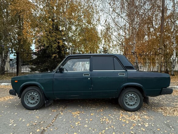 2008 Lada (ВАЗ) 2107, зелёный, 90000 рублей - вид 4