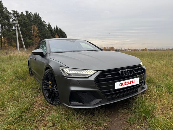 2018 Audi A7 55 TFSI II (4K), серый, 3825000 рублей - вид 1