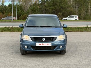 2011 Renault Logan I Рестайлинг, синий, 395000 рублей, вид 3