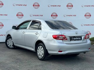 2010 Toyota Corolla X (E140, E150) Рестайлинг, серебристый, 1069000 рублей, вид 3