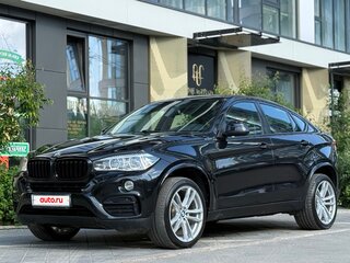 2015 BMW X6 35i II (F16), чёрный, 2710000 рублей, вид 1