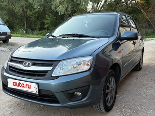2015 Lada (ВАЗ) Granta I, синий, 400000 рублей, вид 1