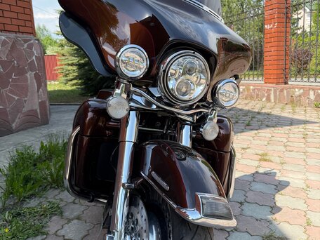 2011 Harley-Davidson Ultra Limited, коричневый, 1190000 рублей, вид 3