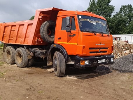 2004 КамАЗ 65115, оранжевый, 1400000 рублей, вид 2