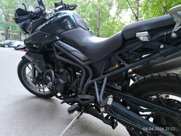 2014 Triumph Tiger 800, чёрный, 560000 рублей - вид 7