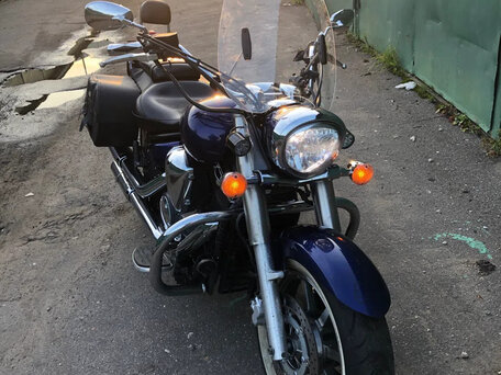 2006 Yamaha XVS1300, синий, 645000 рублей, вид 3