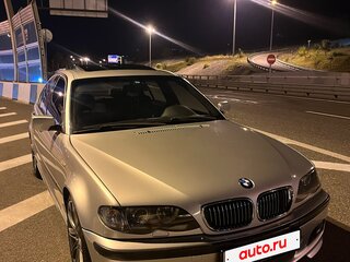 2002 BMW 3 серии 320i IV (E46) Рестайлинг, серебристый, 899000 рублей, вид 2