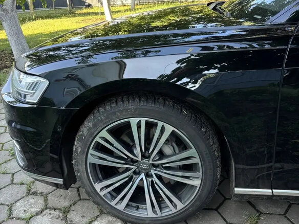 2020 Audi A8 45 TDI IV (D5), чёрный, 6650000 рублей - вид 9