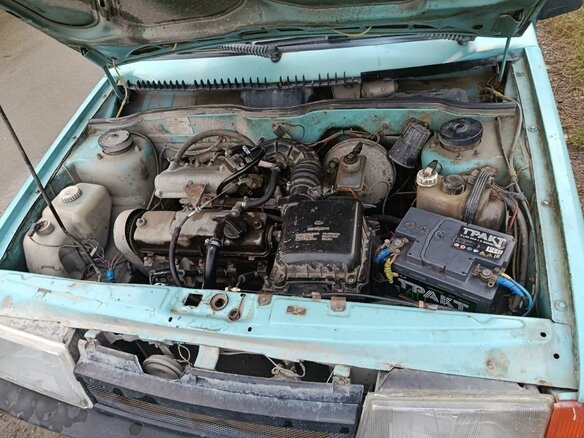 2000 Lada (ВАЗ) 21099, голубой, 100000 рублей - вид 8