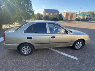 2005 Hyundai Accent ТагАЗ II, бежевый, 380000 рублей, вид 4