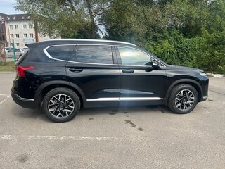 2021 Hyundai Santa Fe IV Рестайлинг, чёрный, 3500000 рублей, вид 3