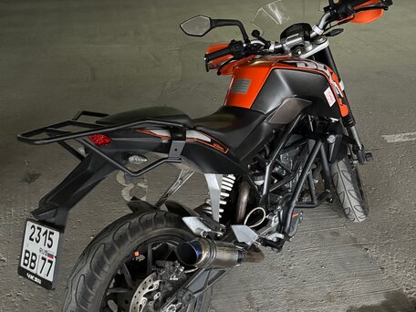 2014 KTM 200 Duke, оранжевый, 230000 рублей, вид 5