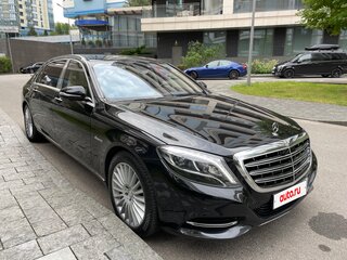 2017 Mercedes-Benz Maybach S-Класс 500 I (X222), чёрный, 3200000 рублей, вид 1