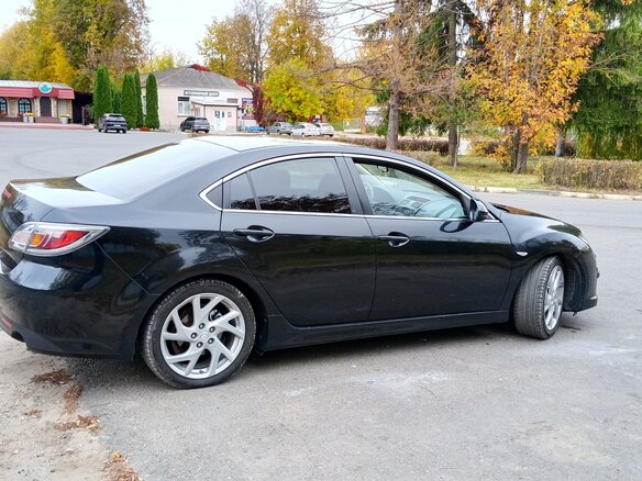 2010 Mazda 6 II (GH) Рестайлинг, чёрный - вид 17