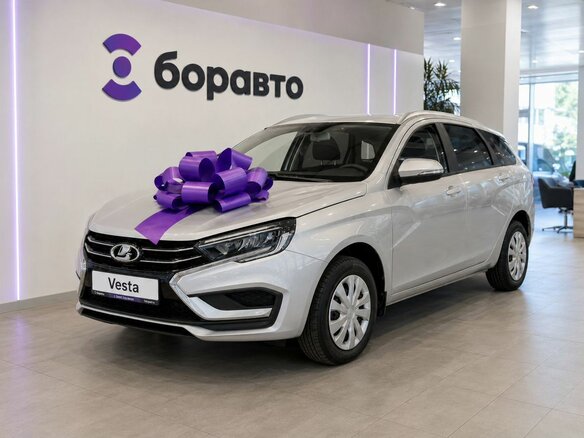 2026 Lada (ВАЗ) Vesta SW I Рестайлинг (NG), серебристый
