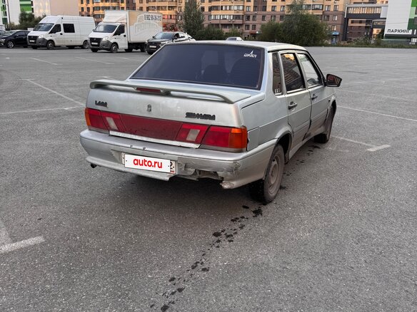2001 Lada (ВАЗ) 2115, серебристый, 95000 рублей - вид 2