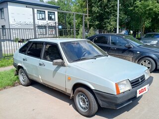 2002 Lada (ВАЗ) 2109, серебристый, 85000 рублей, вид 2