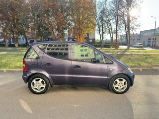 1999 Mercedes-Benz A-Класс 140 I (W168), фиолетовый, 240000 рублей, вид 3