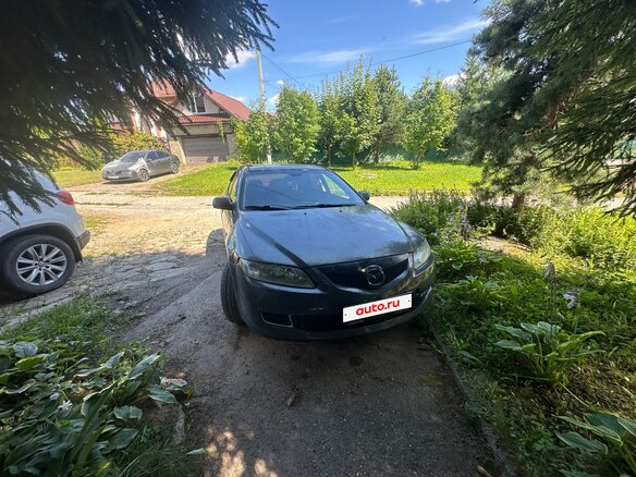 2006 Mazda 6 I (GG) Рестайлинг, серый, 400000 рублей