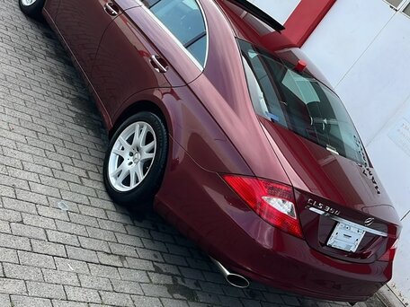 2005 Mercedes-Benz CLS 350 I (C219), пурпурный, 599000 рублей, вид 2