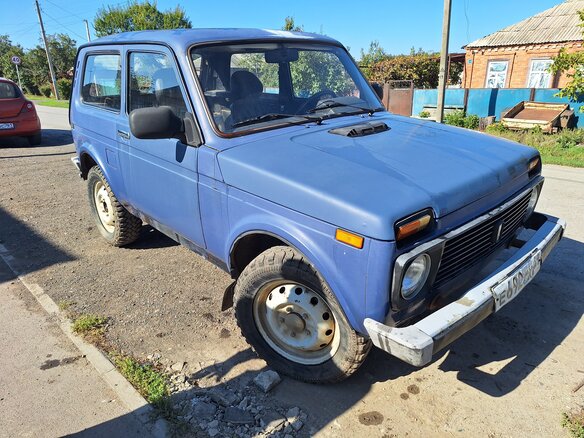 2006 Lada (ВАЗ) 2121 (4x4) I Рестайлинг, синий, 245000 рублей