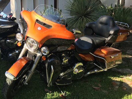 2016 Harley-Davidson Ultra Limited, оранжевый, 1588000 рублей, вид 1