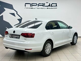 2018 Volkswagen Jetta VI Рестайлинг, белый, 1435000 рублей, вид 3