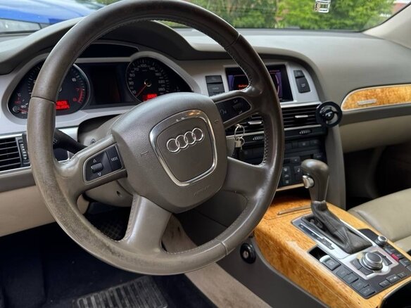 2010 Audi A6 III (C6) Рестайлинг, чёрный, 960000 рублей - вид 6