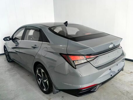 2021 Hyundai Elantra VII (CN7), серый, 1310000 рублей, вид 4