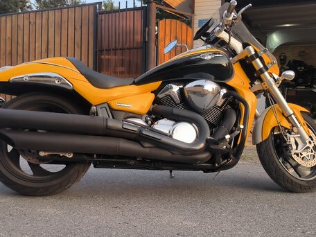 2008 Suzuki Boulevard M109R, жёлтый, 1000000 рублей, вид 2