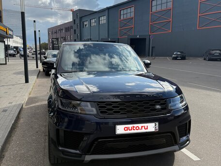 2021 Land Rover Range Rover Sport II Рестайлинг, синий, 8700000 рублей, вид 1