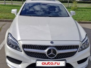 2017 Mercedes-Benz CLS 350 BlueTEC II (C218) Рестайлинг, белый, 4500000 рублей, вид 2