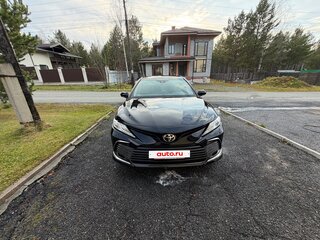 2021 Toyota Camry VIII (XV70) Рестайлинг, чёрный, 2500000 рублей, вид 4