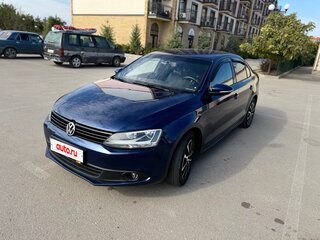 2014 Volkswagen Jetta VI Рестайлинг, синий, 850000 рублей, вид 5