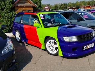 1997 Subaru Forester I, зелёный, 800000 рублей, вид 4