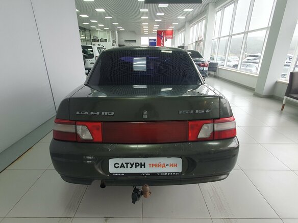 2006 Lada (ВАЗ) 2110, зелёный, 99000 рублей - вид 4