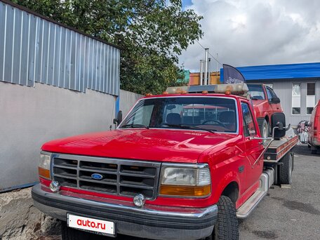 1994 Ford F-450, красный, 2500000 рублей, вид 1