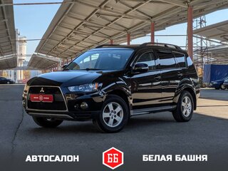 2011 Mitsubishi Outlander II Рестайлинг, чёрный, 1594900 рублей, вид 1