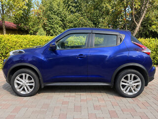 2017 Nissan Juke I Рестайлинг, синий, 1380000 рублей, вид 3