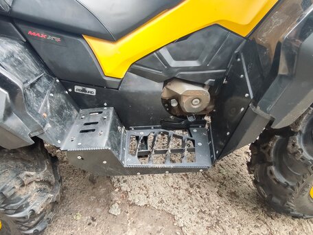 2014 BRP Can-Am Outlander XT-P 1000R, жёлтый, 850000 рублей, вид 5