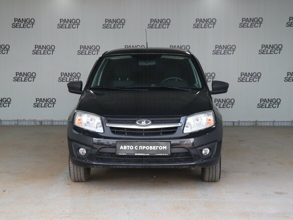 2015 Lada (ВАЗ) Granta I, чёрный, 384000 рублей - вид 1