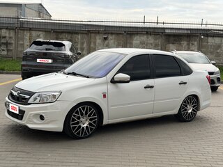 2012 Lada (ВАЗ) Granta I, белый, 620000 рублей, вид 1