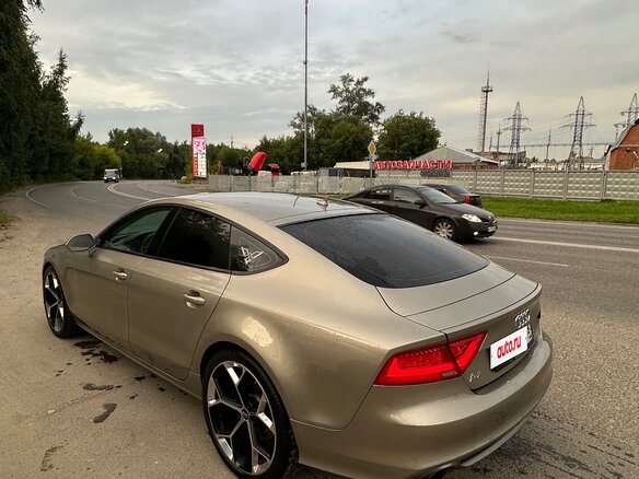 2013 Audi A7 S-tronic I (4G), бежевый, 2350000 рублей - вид 21