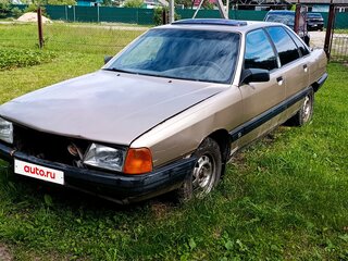 1988 Audi 100 III (C3), золотистый, 75000 рублей, вид 2