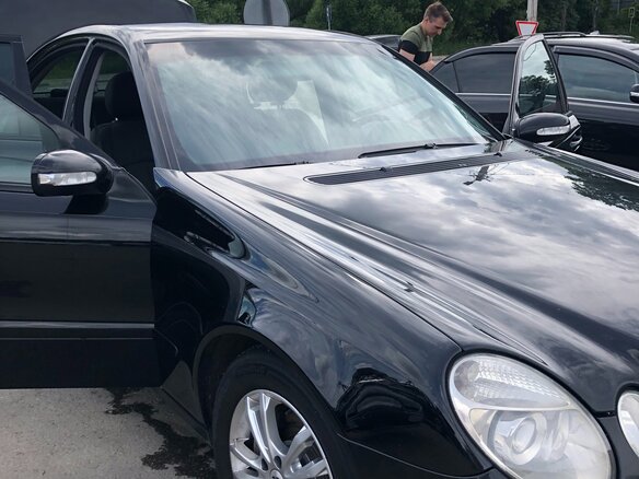 2006 Mercedes-Benz E-Класс 200 III (W211, S211), чёрный, 898000 рублей - вид 8