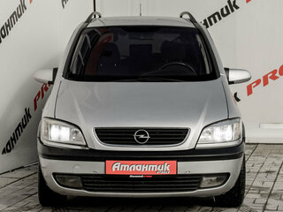 2004 Opel Zafira A Рестайлинг, серебристый, 380000 рублей, вид 2