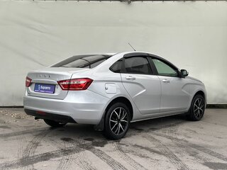 2016 Lada (ВАЗ) Vesta I, серебристый, 820000 рублей, вид 4