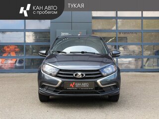 2020 Lada (ВАЗ) Granta I Рестайлинг, серый, 777000 рублей, вид 2