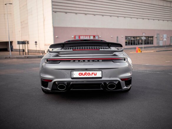 2020 Porsche 911 Turbo S VIII (992), серый - вид 8