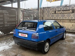 1992 Volkswagen Golf III, синий, 170000 рублей, вид 5